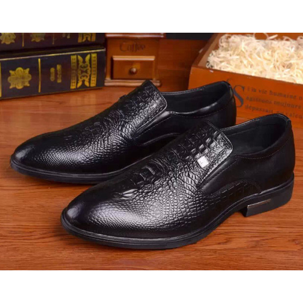 2015 louis vuitton men Crocodile business shoes