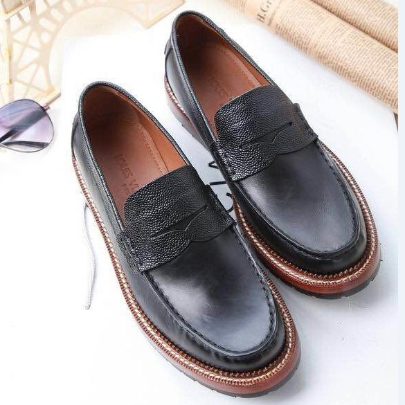 2015 louis vuitton men business casual shoes