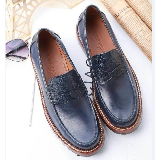 2015 louis vuitton men business casual shoes