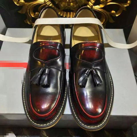 2015 new arrivals Prada men business shoes