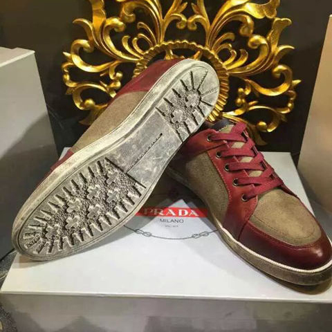 2015 new arrivals Prada men casual shoes