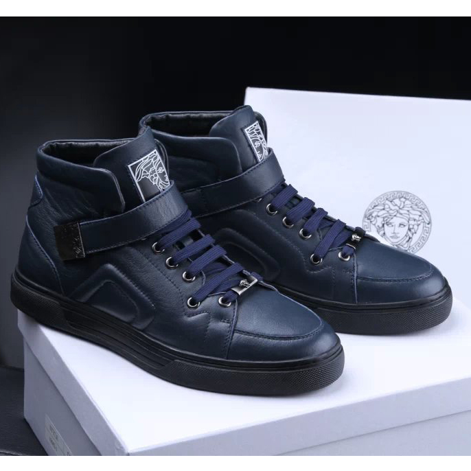 2015 versace men High-top Casual shoes