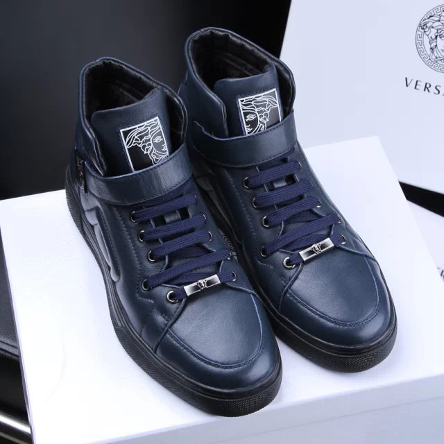 2015 versace men High-top Casual shoes