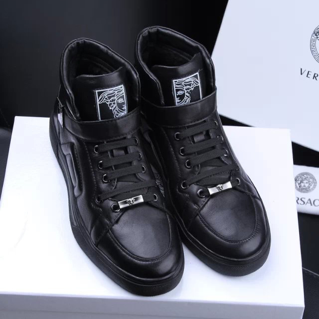 2015 versace men High-top Casual shoes