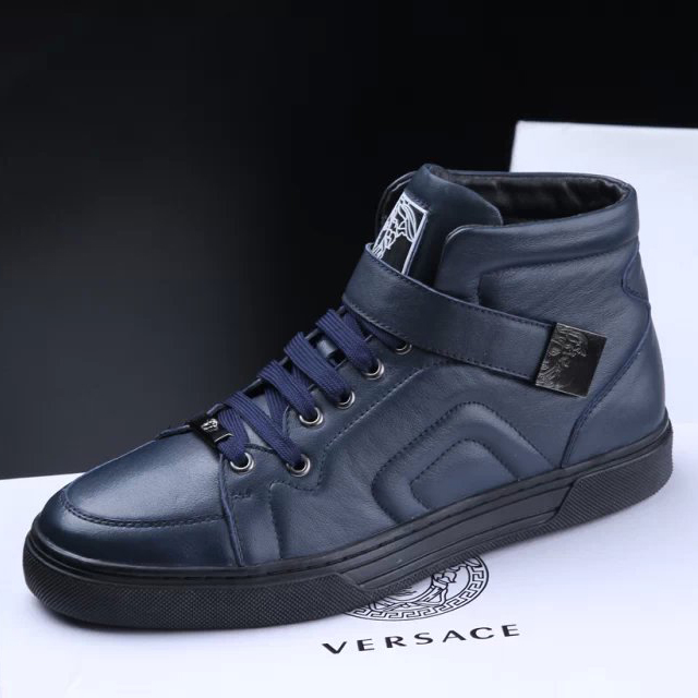 2015 versace men High-top Casual shoes