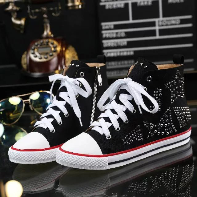 2016 ASH women sneakers shoes with rivet