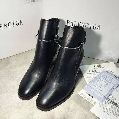 2016 Balenciaga women calfskin leather boots