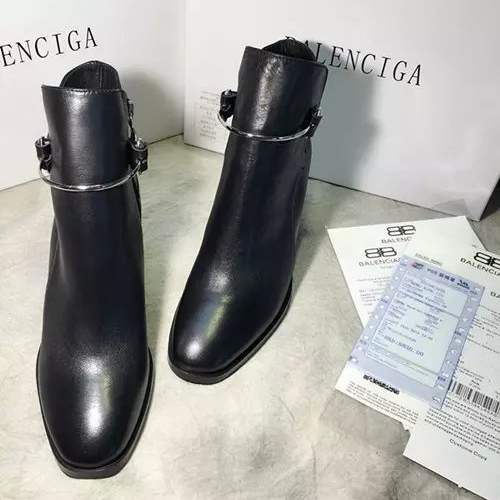 2016 Balenciaga women calfskin leather boots