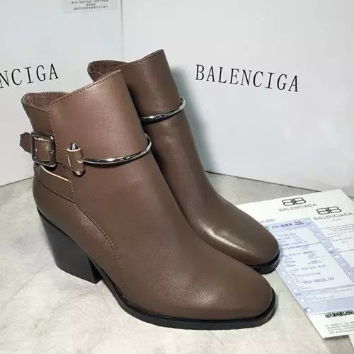 2016 Balenciaga women calfskin leather boots