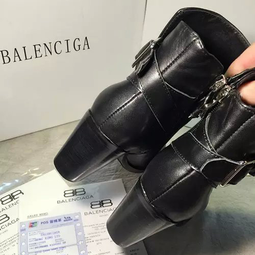 2016 Balenciaga women calfskin leather boots