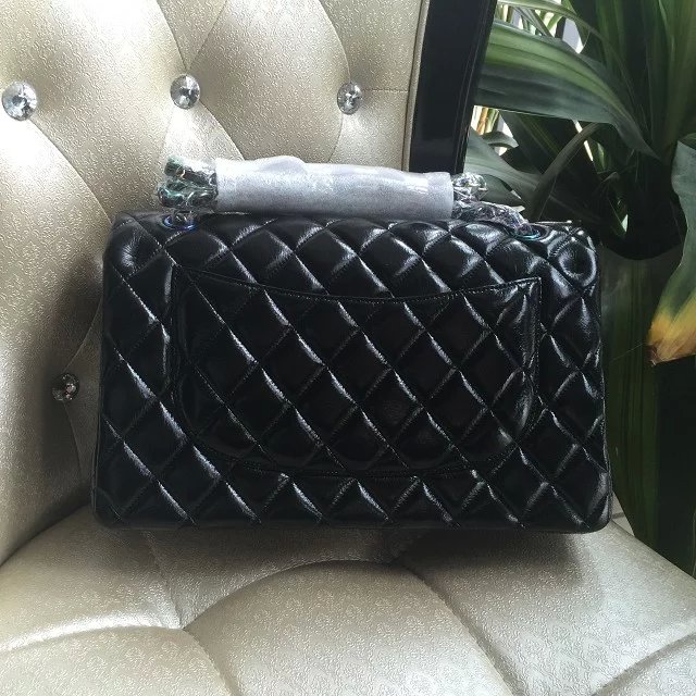 2016 Chanel Classic Flap Bag 1113 Original leather in Black