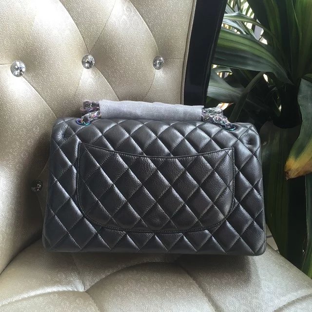 2016 Chanel Classic Flap Bag 1113 Original leather in Gray