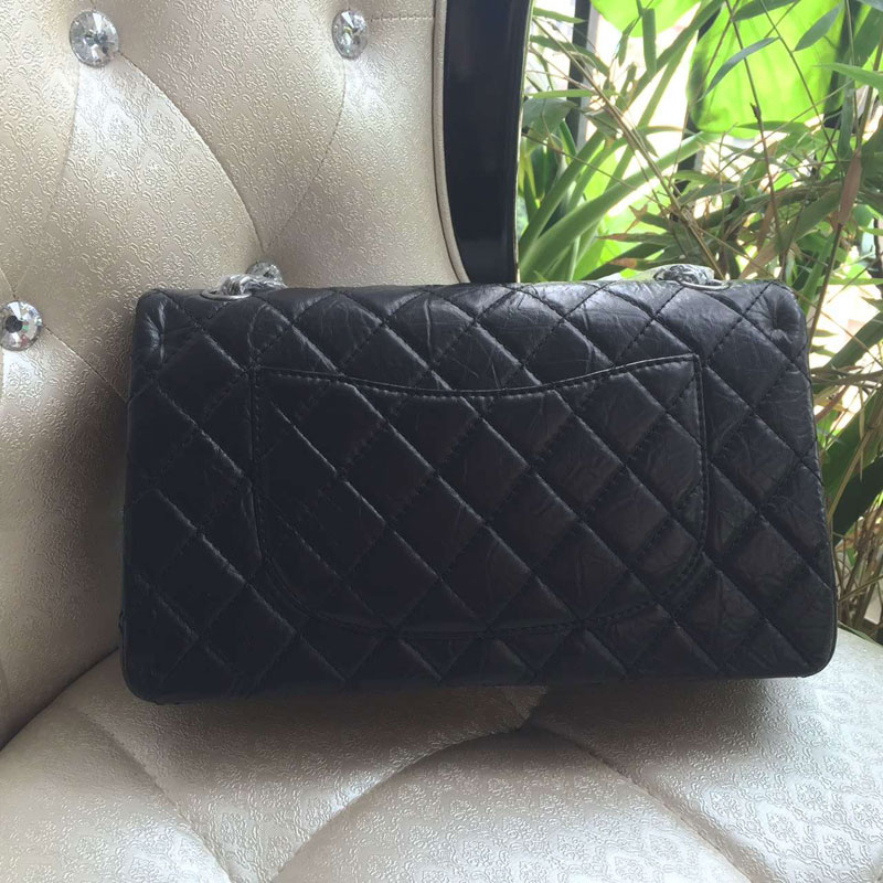 2016 Chanel Classic Flap Bag A30227 Original Leather in Black