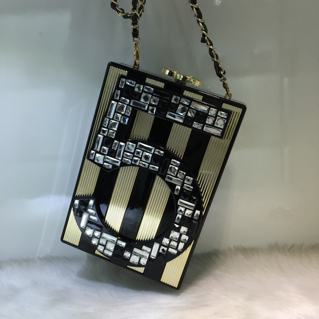 2016 Chanel PLEXIGLASS MINADIERE Bag A94623