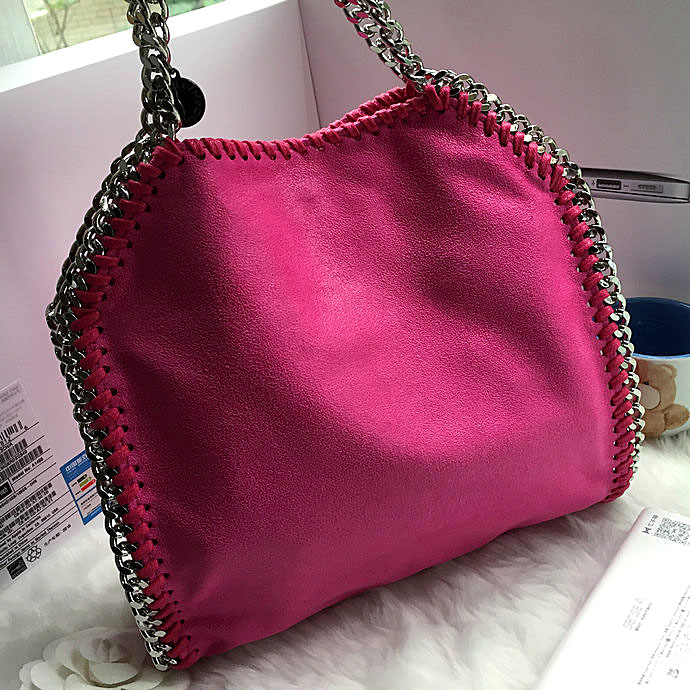 2016 Stella mccartney Suede Leather shoulder Bag A808 Rose