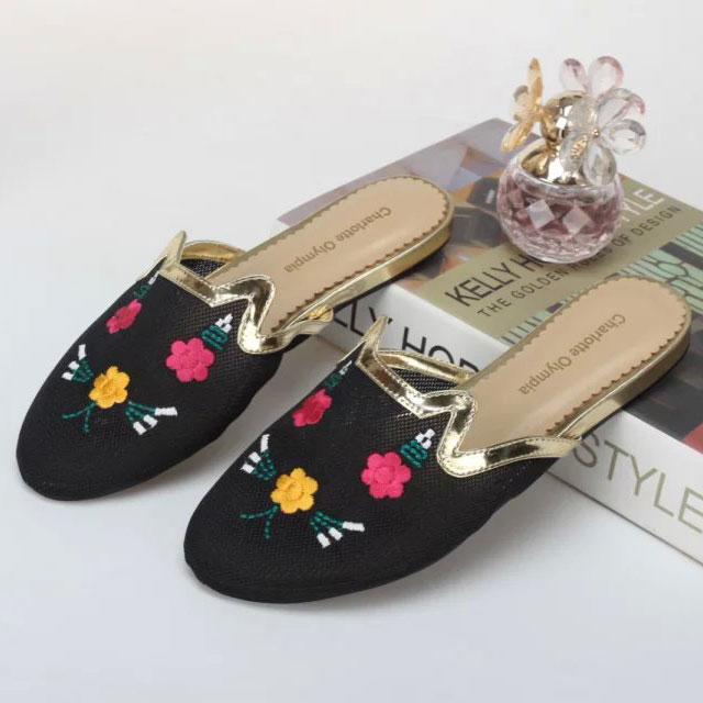 2016 Charlotte Olympia women Slippers shoes