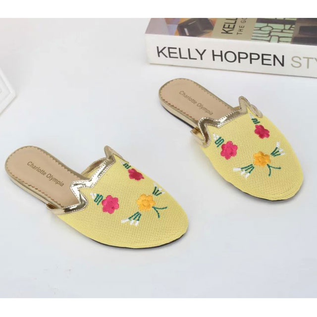 2016 Charlotte Olympia women Slippers shoes