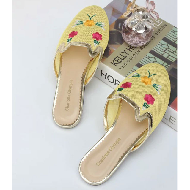 2016 Charlotte Olympia women Slippers shoes