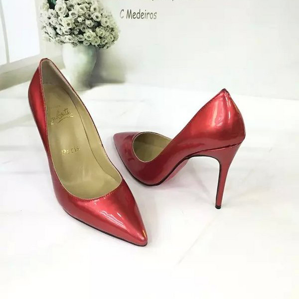 2016 Christian Louboutin patent leather women Sandals shoes