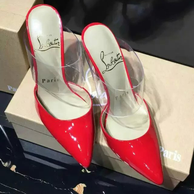 2016 Christian Louboutin shoes in Patent leather Heel Height 10.5cm