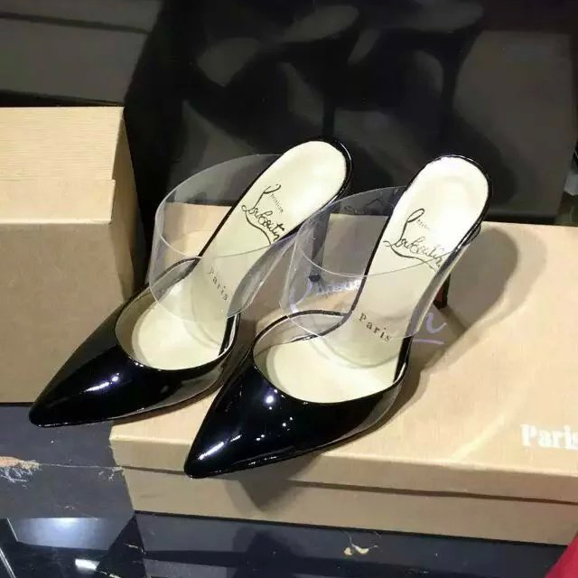 2016 Christian Louboutin shoes in Patent leather Heel Height 10.5cm