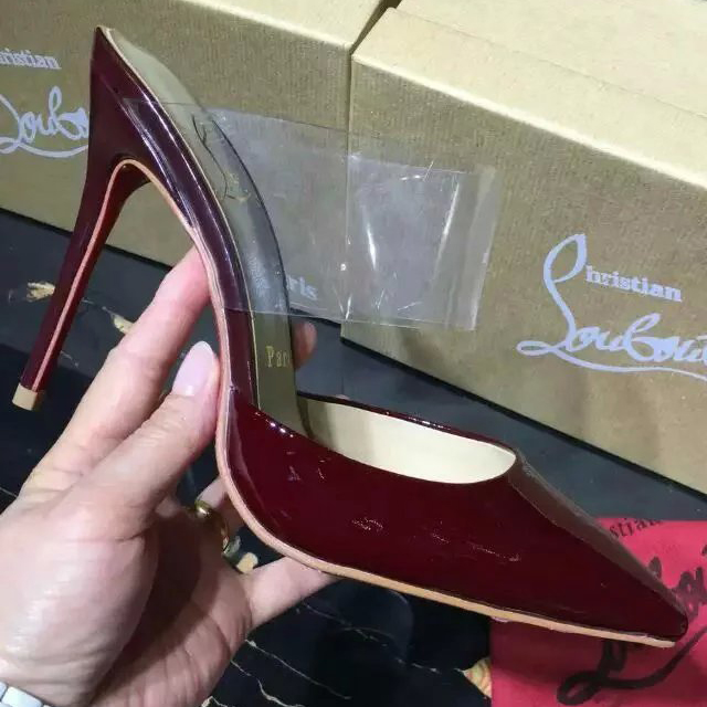 2016 Christian Louboutin shoes in Patent leather Heel Height 10.5cm