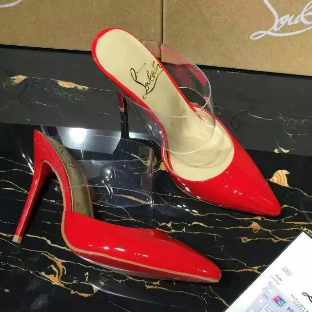 2016 Christian Louboutin shoes in Patent leather Heel Height 10.5cm