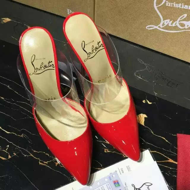 2016 Christian Louboutin shoes in Patent leather Heel Height 10.5cm