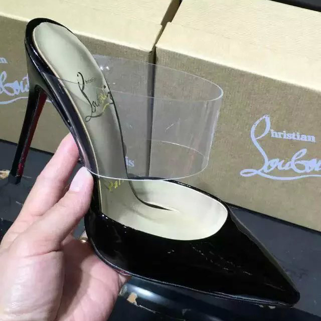 2016 Christian Louboutin shoes in Patent leather Heel Height 10.5cm