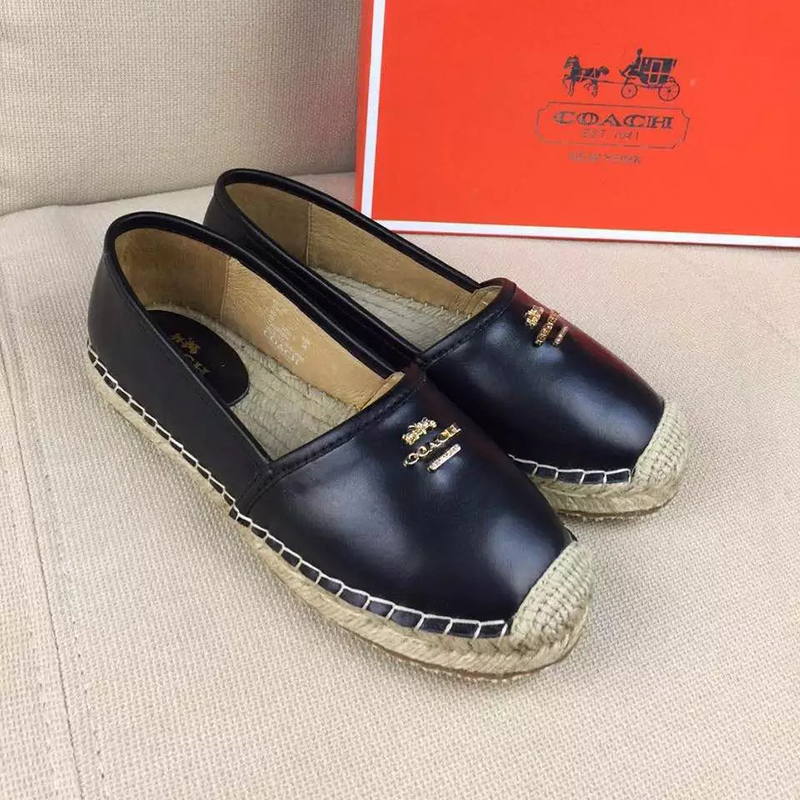 2016 Coach women shoes in Calfskin leather