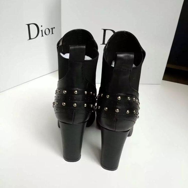 2016 Dior women Boots in Calfskin Leather