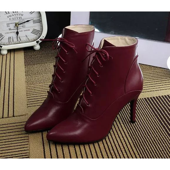 2016 Dior women Boots in Calfskin leather Heel Height 9cm