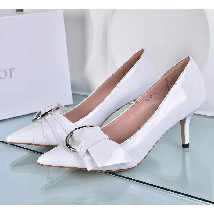 2016 Dior women shoes in Patent leather