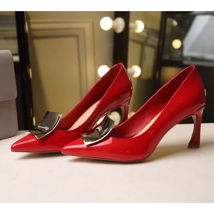 2016 Dior women shoes in Patent leather