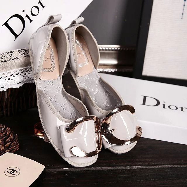 2016 Dior women shoes in Patent leather