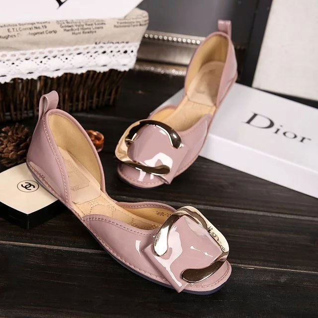 2016 Dior women shoes in Patent leather