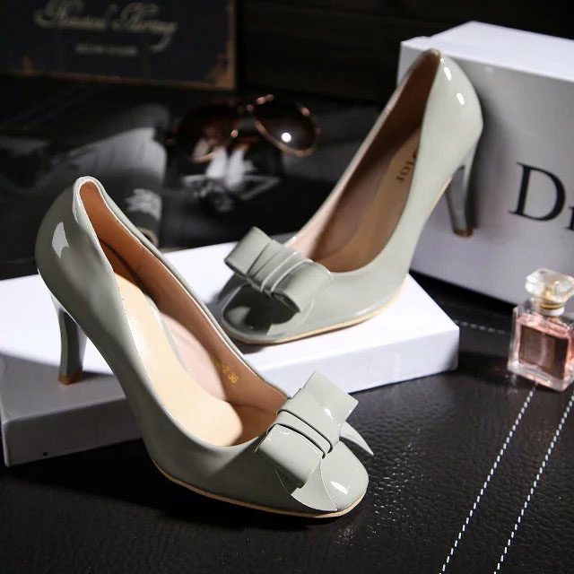 2016 Dior women shoes in Patent leather Heel Height 8cm