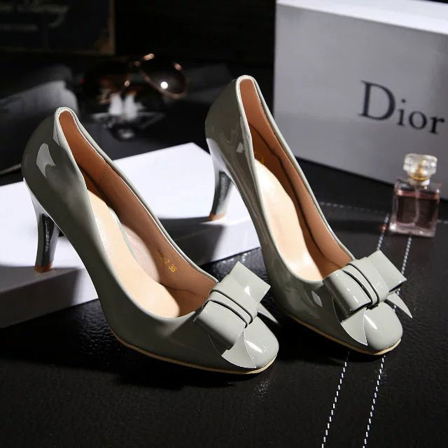 2016 Dior women shoes in Patent leather Heel Height 8cm