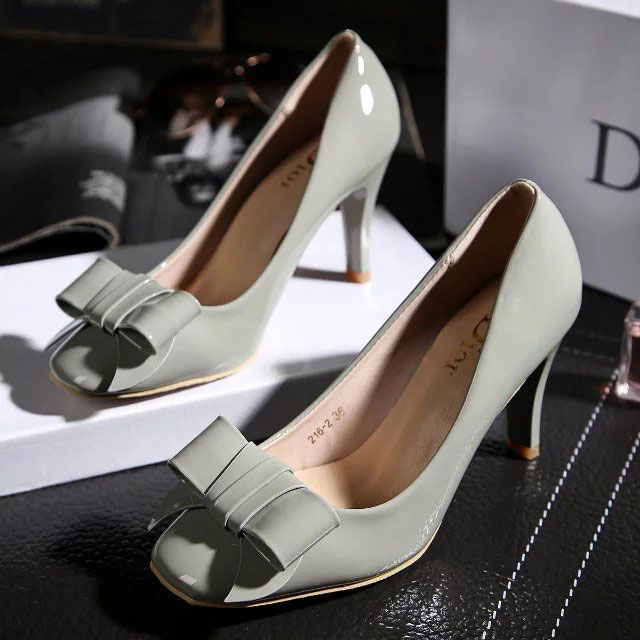 2016 Dior women shoes in Patent leather Heel Height 8cm