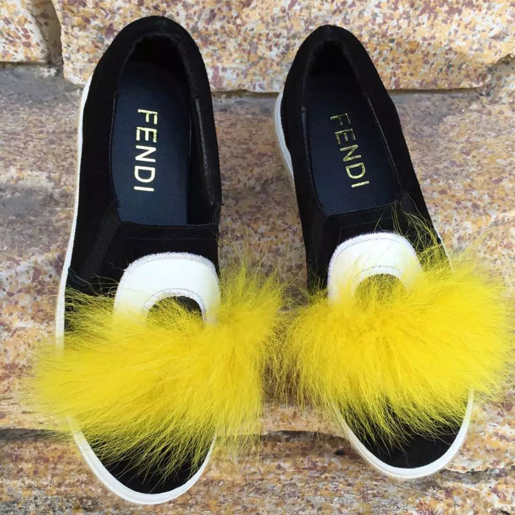 2016 Fendi women shoes in Nubuck Leather