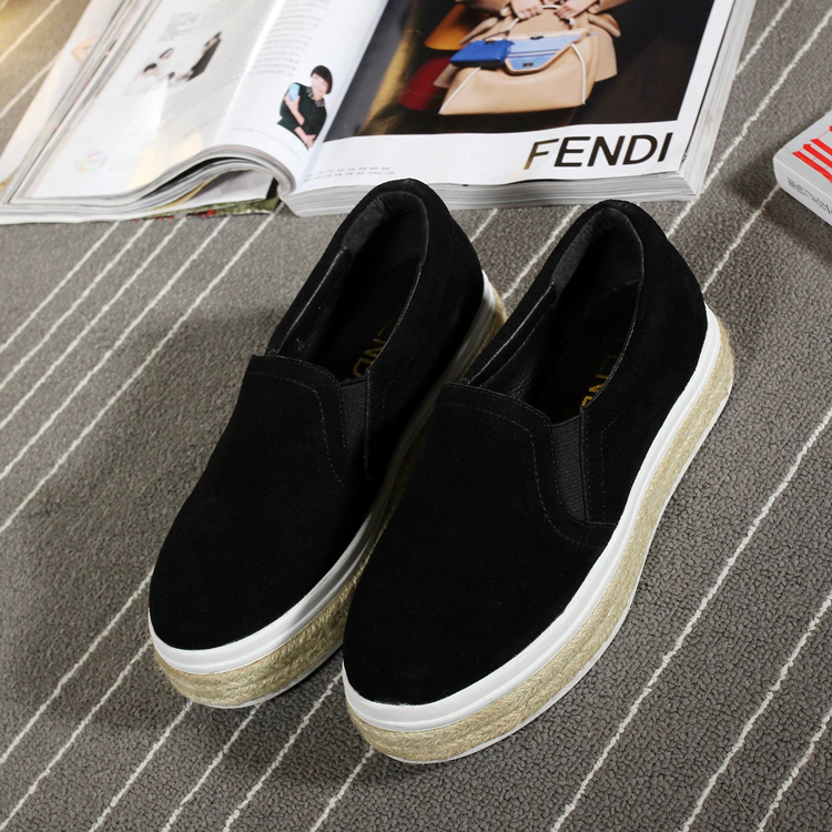 2016 Fendi women shoes in Nubuck Leather