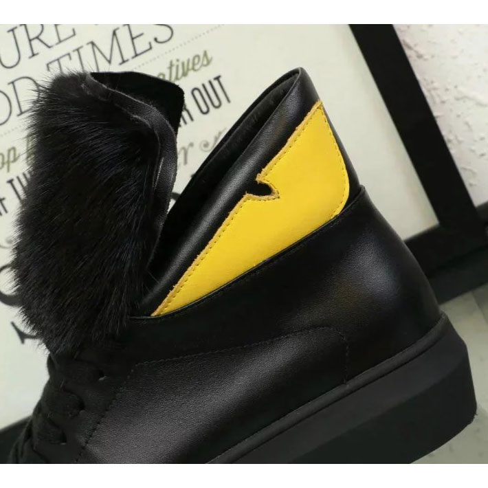 2016 Fendi women sneakers shoes in Calfskin leather