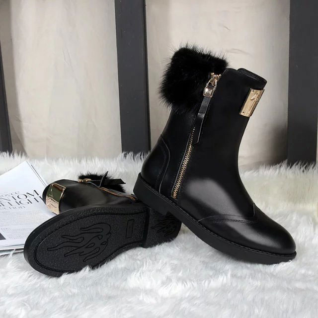 2016 Giuseppe Zanotti Women Boots in Calfskin leather