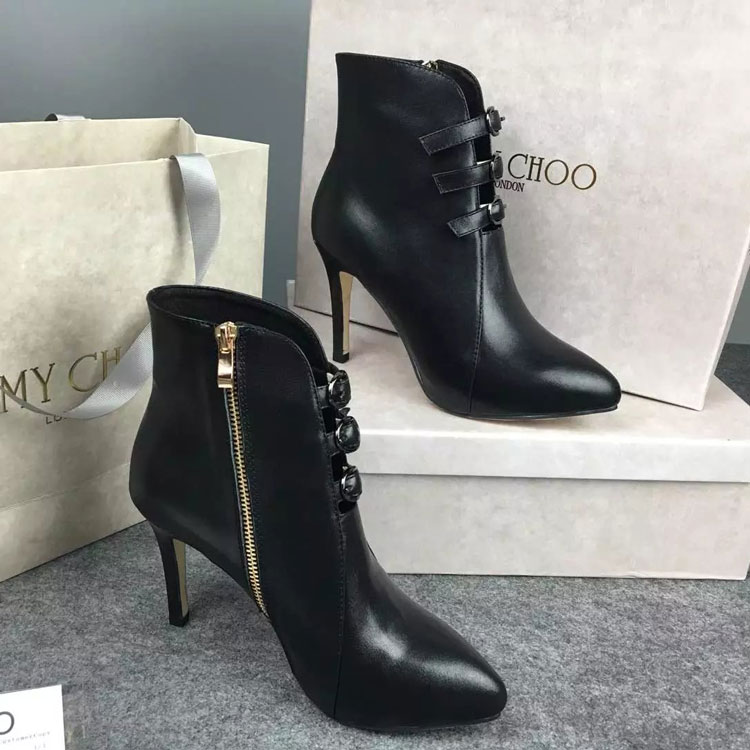 2016 Jimmy Choo Women Boots in Calfskin leather