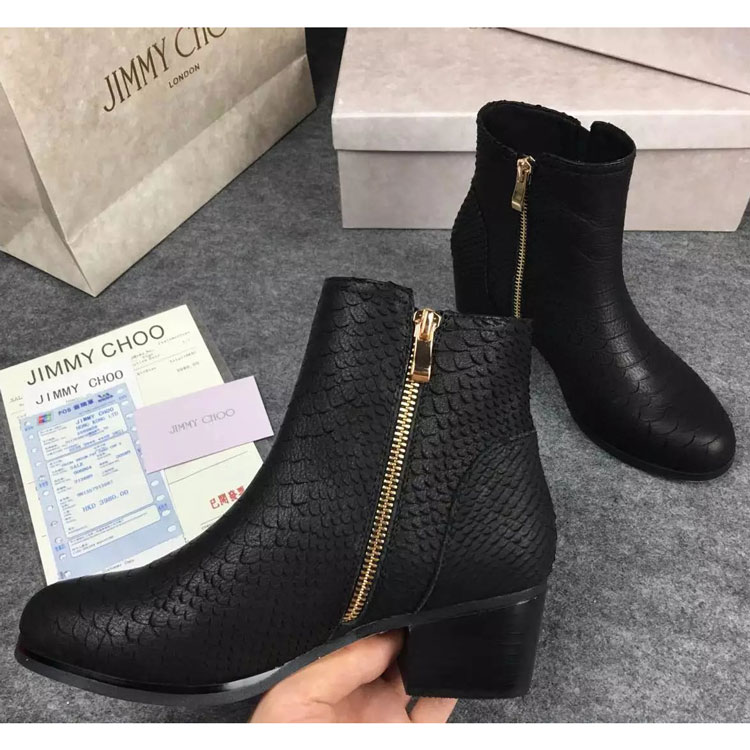 2016 Jimmy Choo Women Boots in Calfskin leather