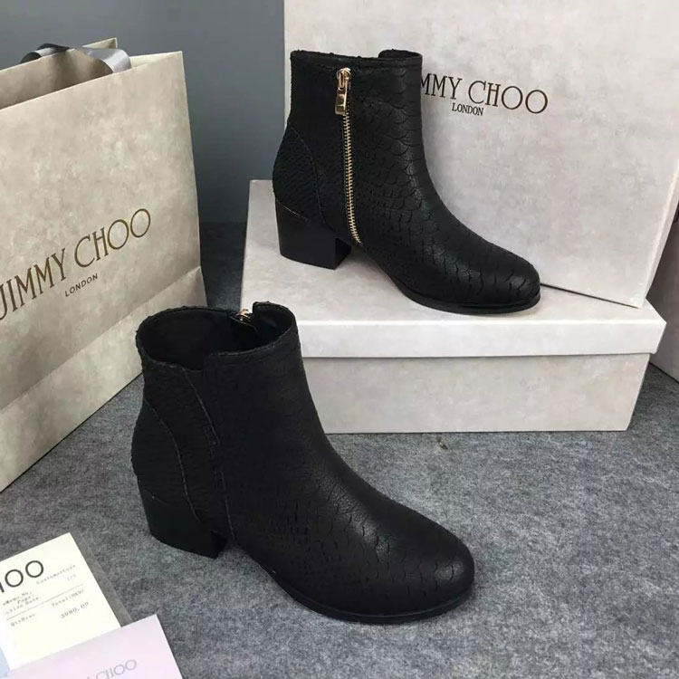 2016 Jimmy Choo Women Boots in Calfskin leather