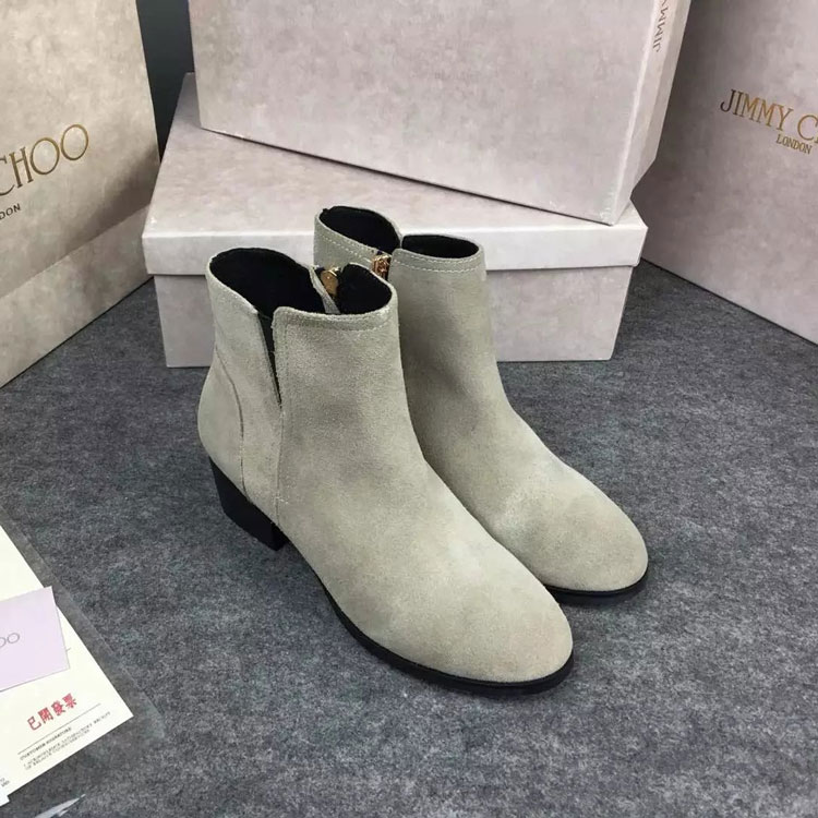 2016 Jimmy Choo Women Boots in Nubuck Leather