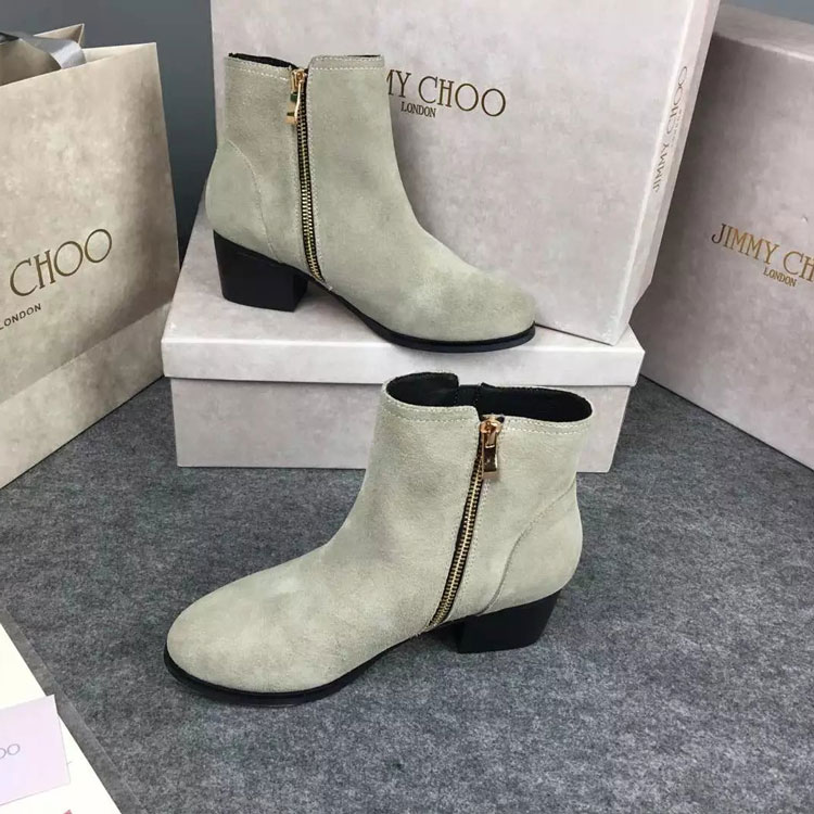 2016 Jimmy Choo Women Boots in Nubuck Leather