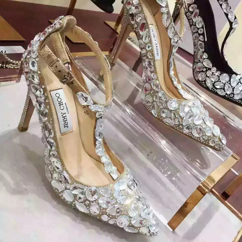 2016 Jimmy Choo Women high-heeled shoes Heel Height 10cm