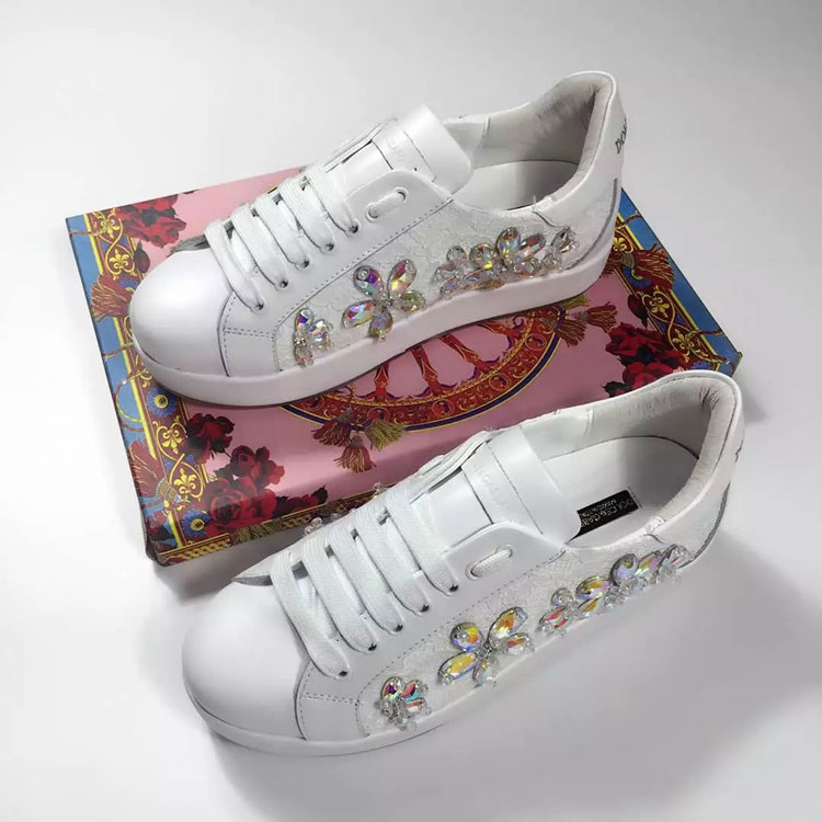 2016 Latest Dolce&Gabbana(D&G) women Casual shoes in Calfskin leather